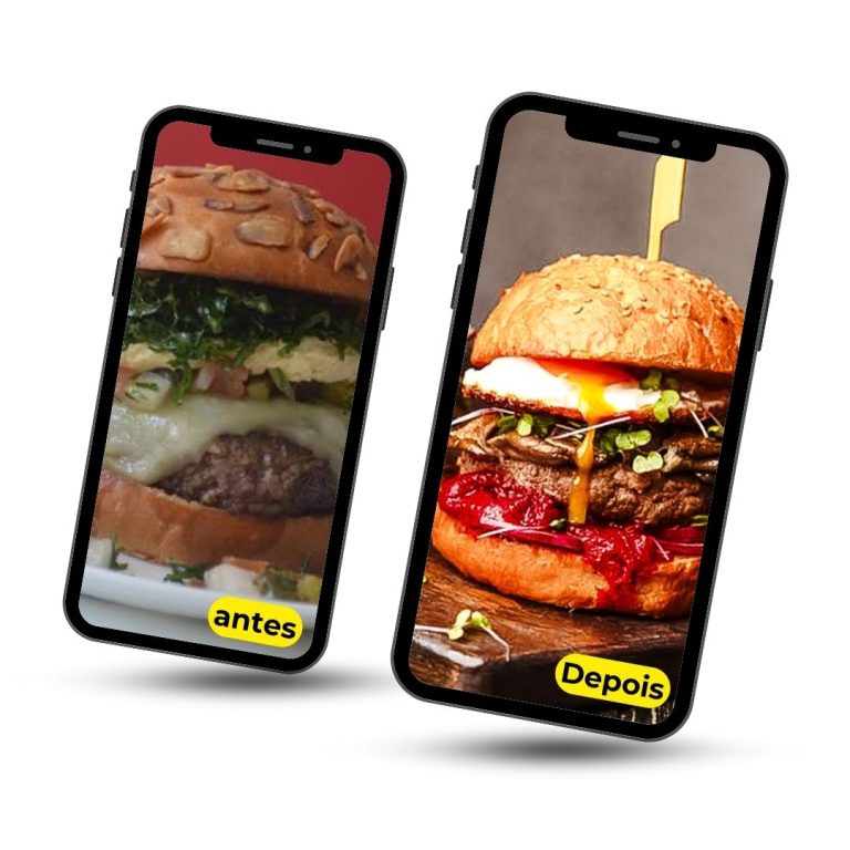 Comeria o Hamburger da foto antes?